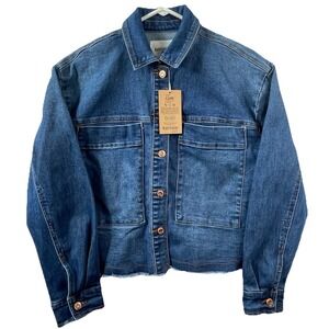 NWT Kenzie Womens Size‎ Small Jeans Vintage Luxe Jacket $78
